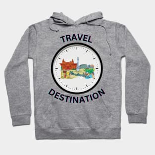 Travel to Amsterdam Hoodie